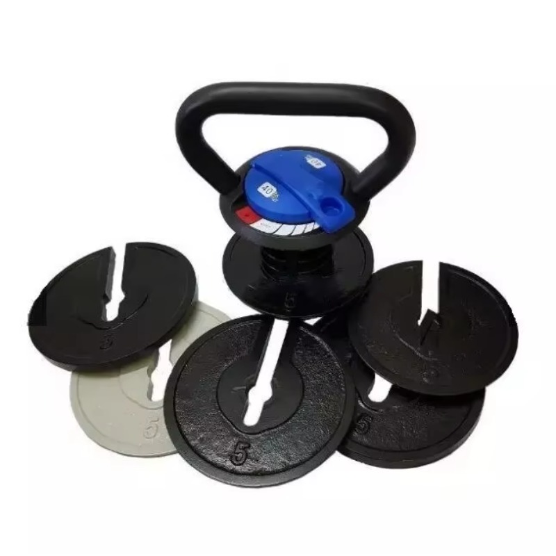 Dumbbell Set - ดัมเบลทรงกลมปรับน้ำหนักได้ DUTRIEUX ชุดดัมเบลและเคทเทิลเบลโครเมียม ทนทาน เหมาะสำหรับออกกำลังกายที่บ้าน