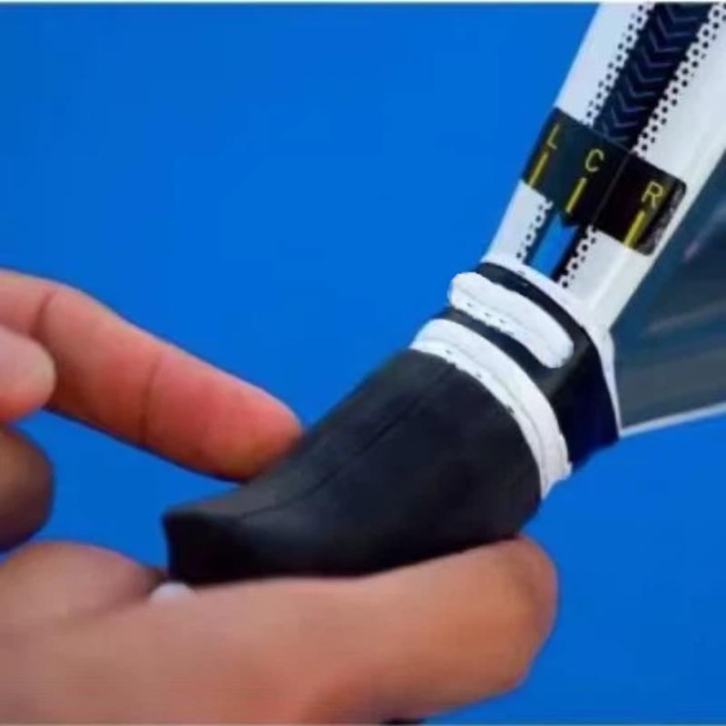 Tennis Racket - * ขายใหม่! ที่จับไม้เทนนิสซิลิโคนกันลื่น พกพาสะดวก อุปกรณ์แก้ไขการจับไม้เทนนิส มี