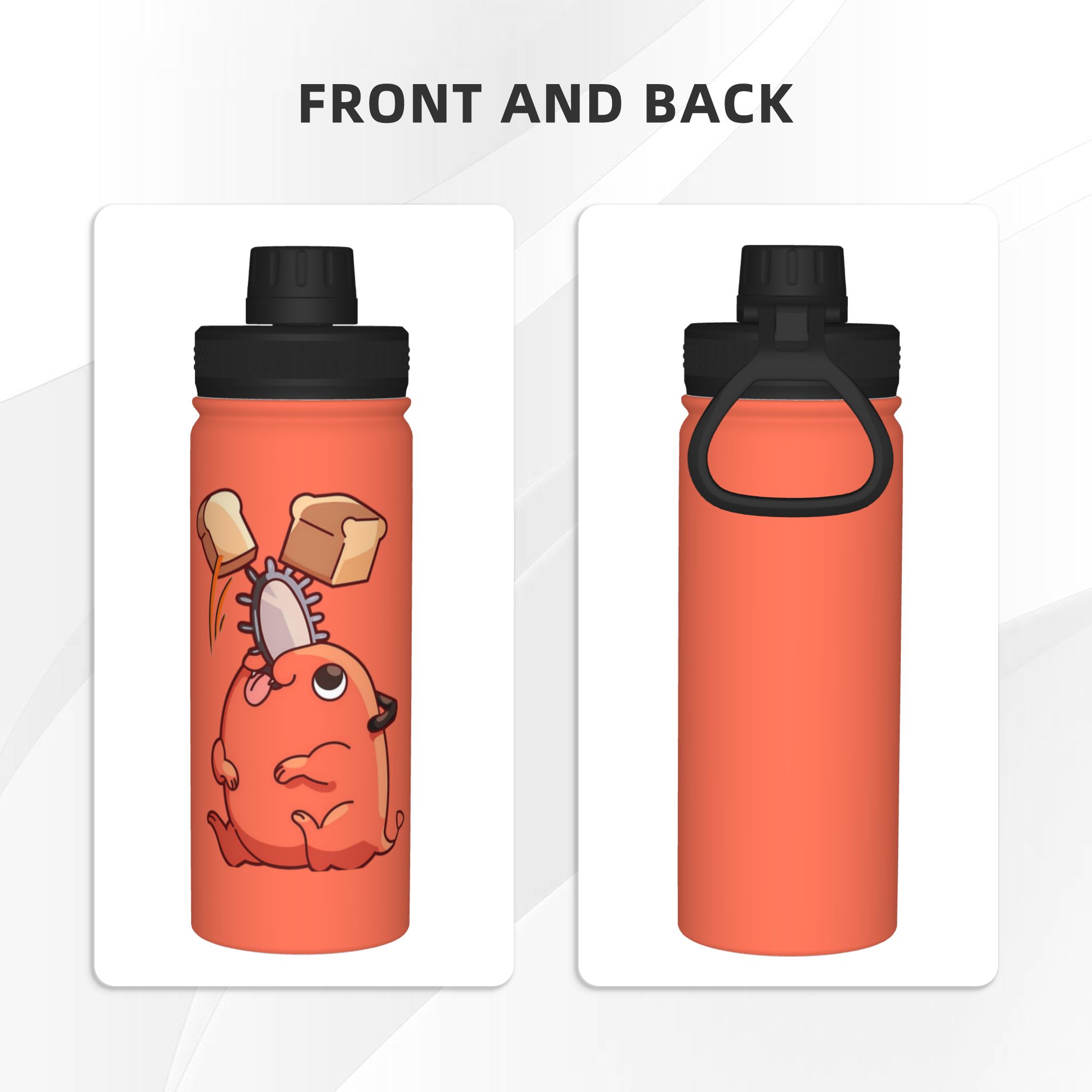 แก้วน้ำเก็บอุณหภูมิลายอนิเมชั่ - Sports Water Bottle Insulated บทวิจารณ์และราคา