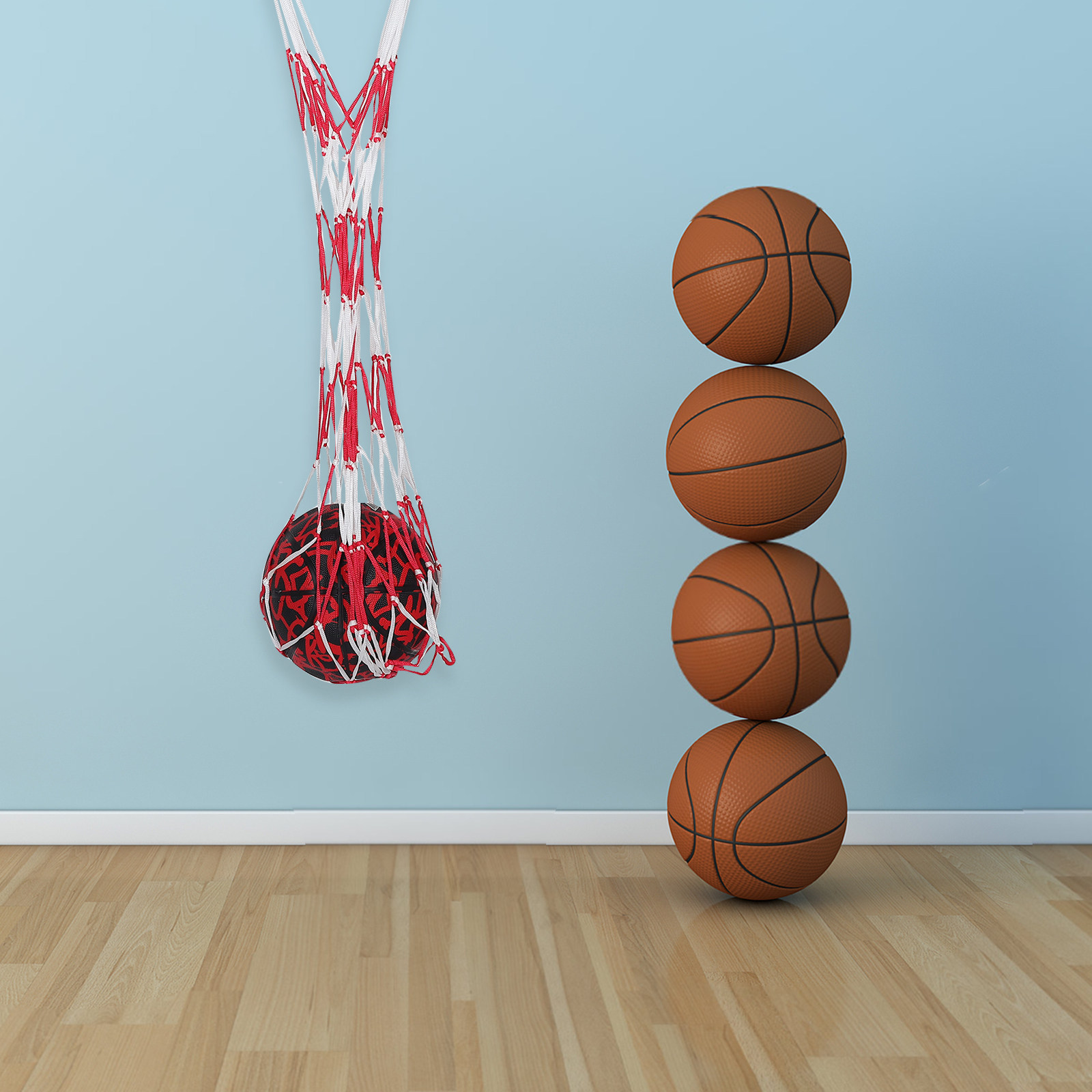 กระเป๋าตาข่ายสำหรับใส่ลูกบอลกี - Gym Ball บทวิจารณ์และราคา