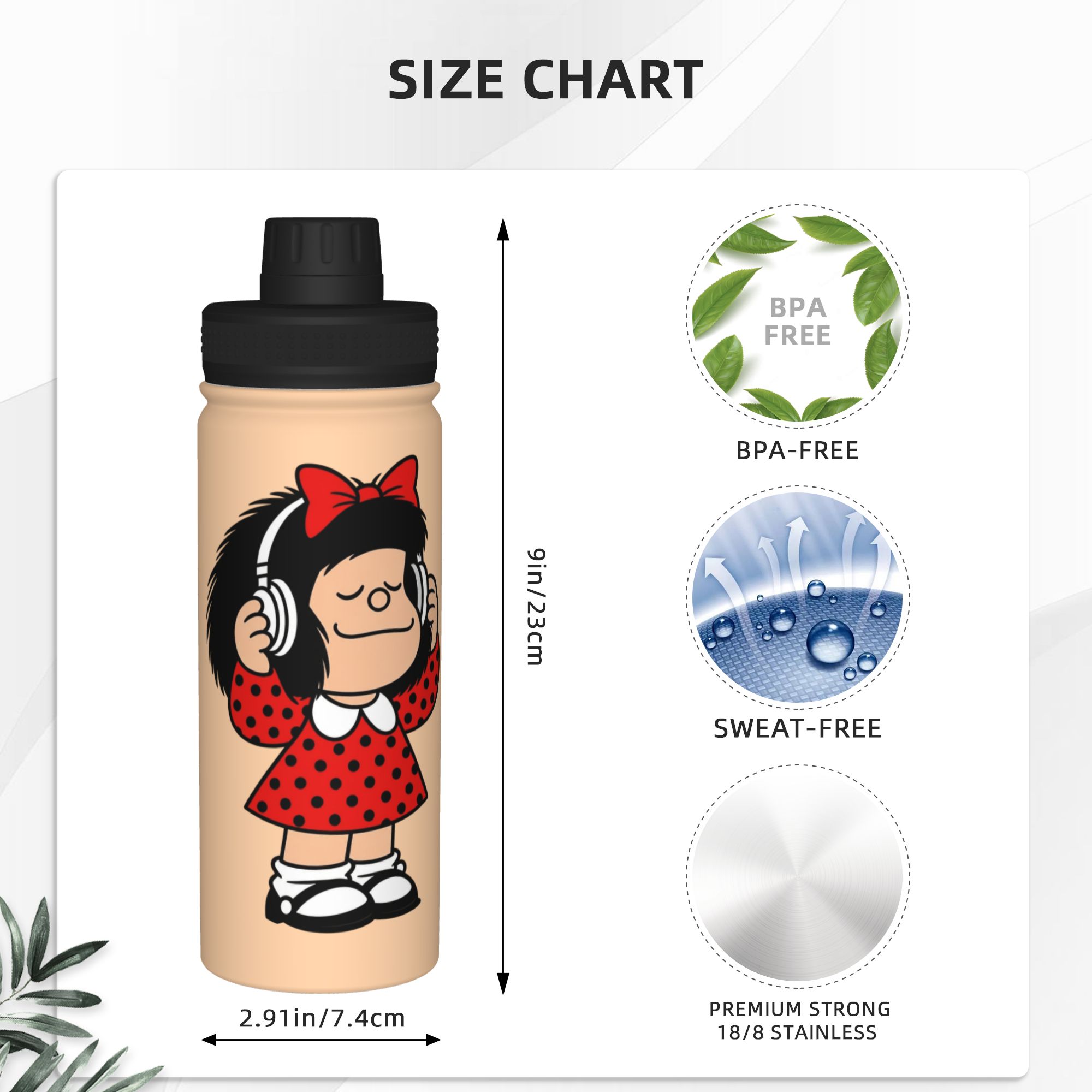 กระติกน้ำเก็บความร้อนแบบสปอร์ต - Sports Water Bottle Insulated บทวิจารณ์และราคา