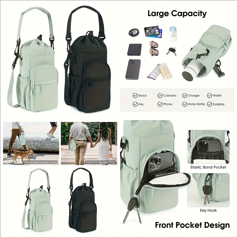 กระเป๋าใส่ขวดน้ำแบบพกพาพร้อมสา - Sports Water Bottle Insulated บทวิจารณ์และราคา