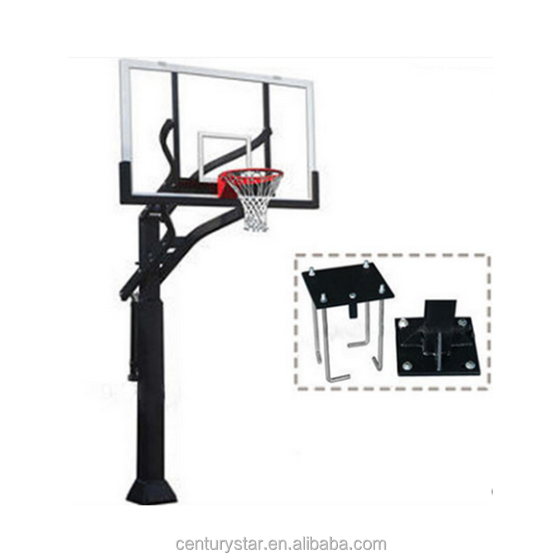แป้นบาสเก็ตบอลไฟเบอร์กลาสแบบปร - Basketball Hoop บทวิจารณ์และราคา
