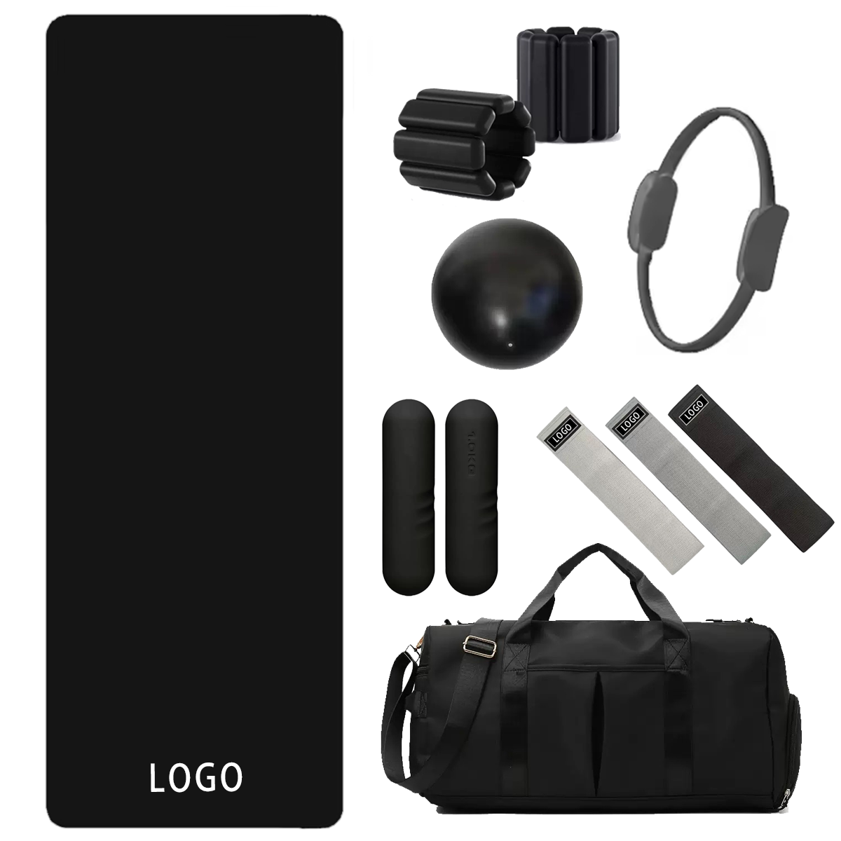 ชุดอุปกรณ์ออกกำลังกายพร้อมโลโก - Gym Ball บทวิจารณ์และราคา