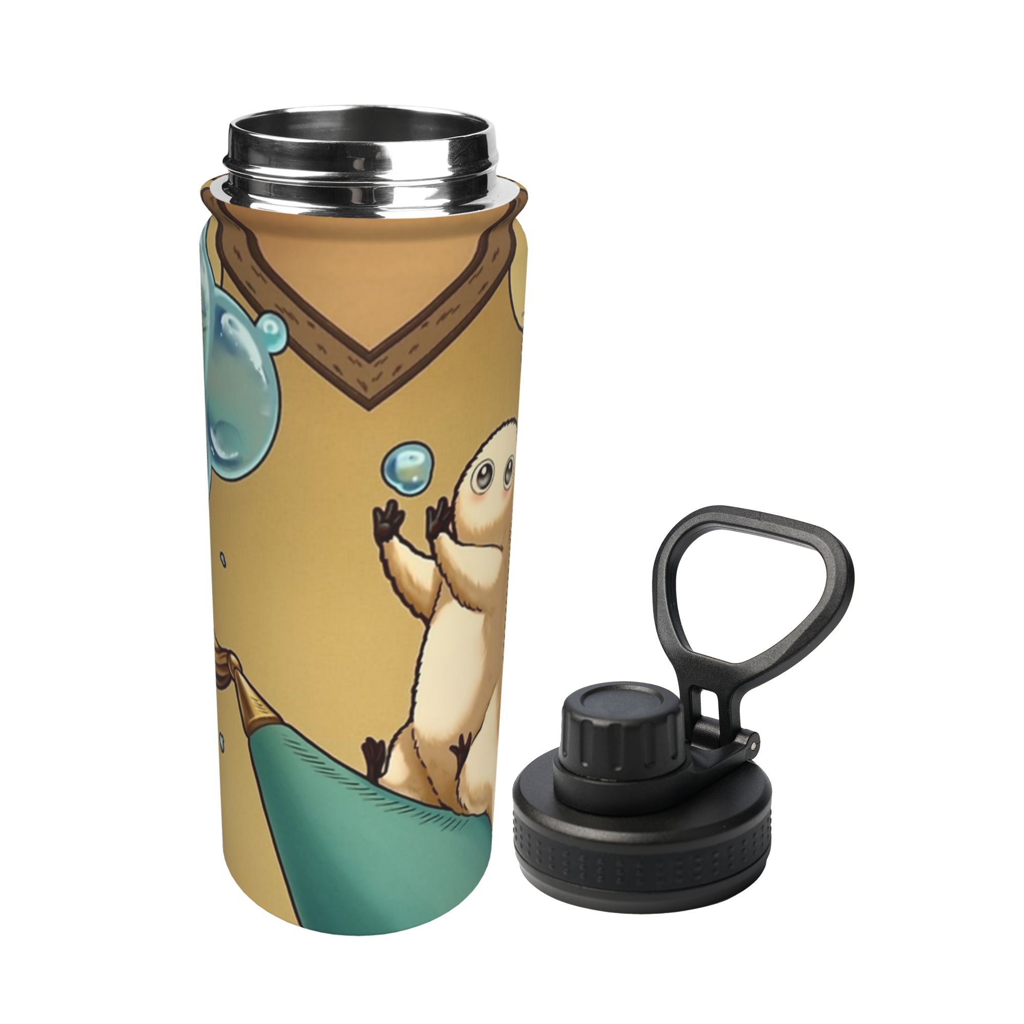กระติกน้ำสแตนเลสเก็บความร้อน B - Sports Water Bottle Insulated บทวิจารณ์และราคา
