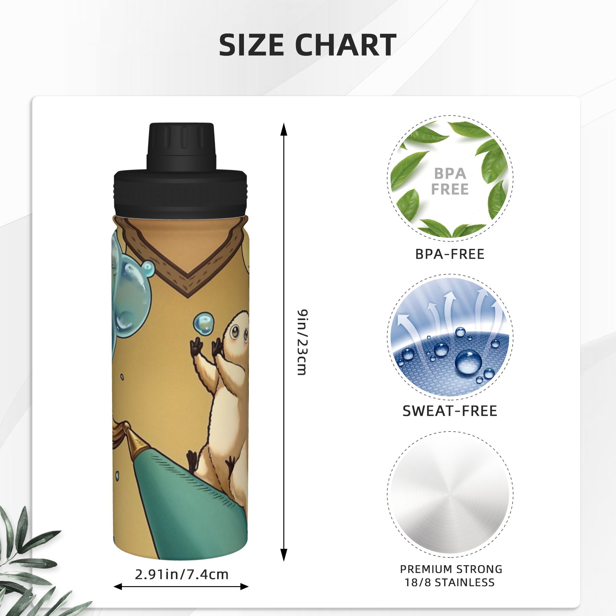 กระติกน้ำสแตนเลสเก็บความร้อน B - Sports Water Bottle Insulated บทวิจารณ์และราคา