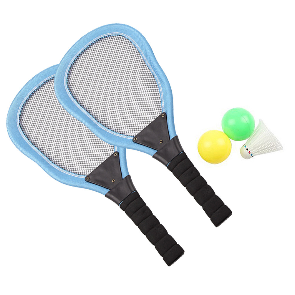 ชุดไม้แบดมินตันชายหาดผ้า 5 ชิ้ - Badminton Racket บทวิจารณ์และราคา