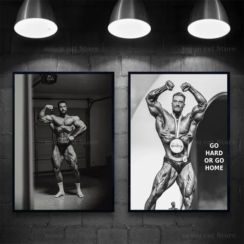 ภาพวาดผ้าใบ Chris Bumstead Bod - Sports Equipment Poster บทวิจารณ์และราคา
