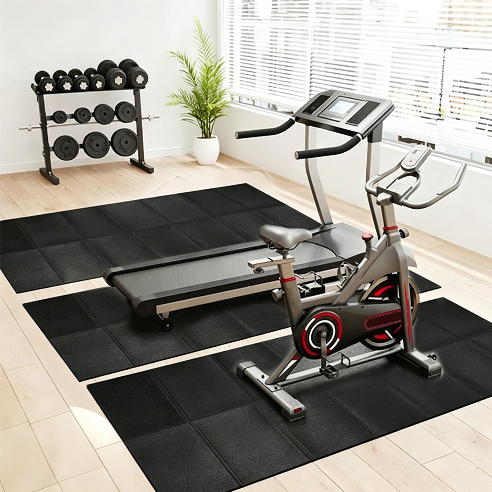 แผ่นรองลู่วิ่งไฟฟ้าแบบหนา กันน - Yoga Mat บทวิจารณ์และราคา