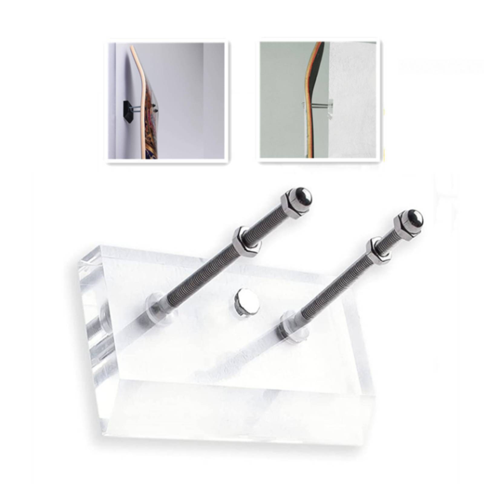 ที่แขวนสเก็ตบอร์ดติดผนัง ขนาดก - Skateboard บทวิจารณ์และราคา