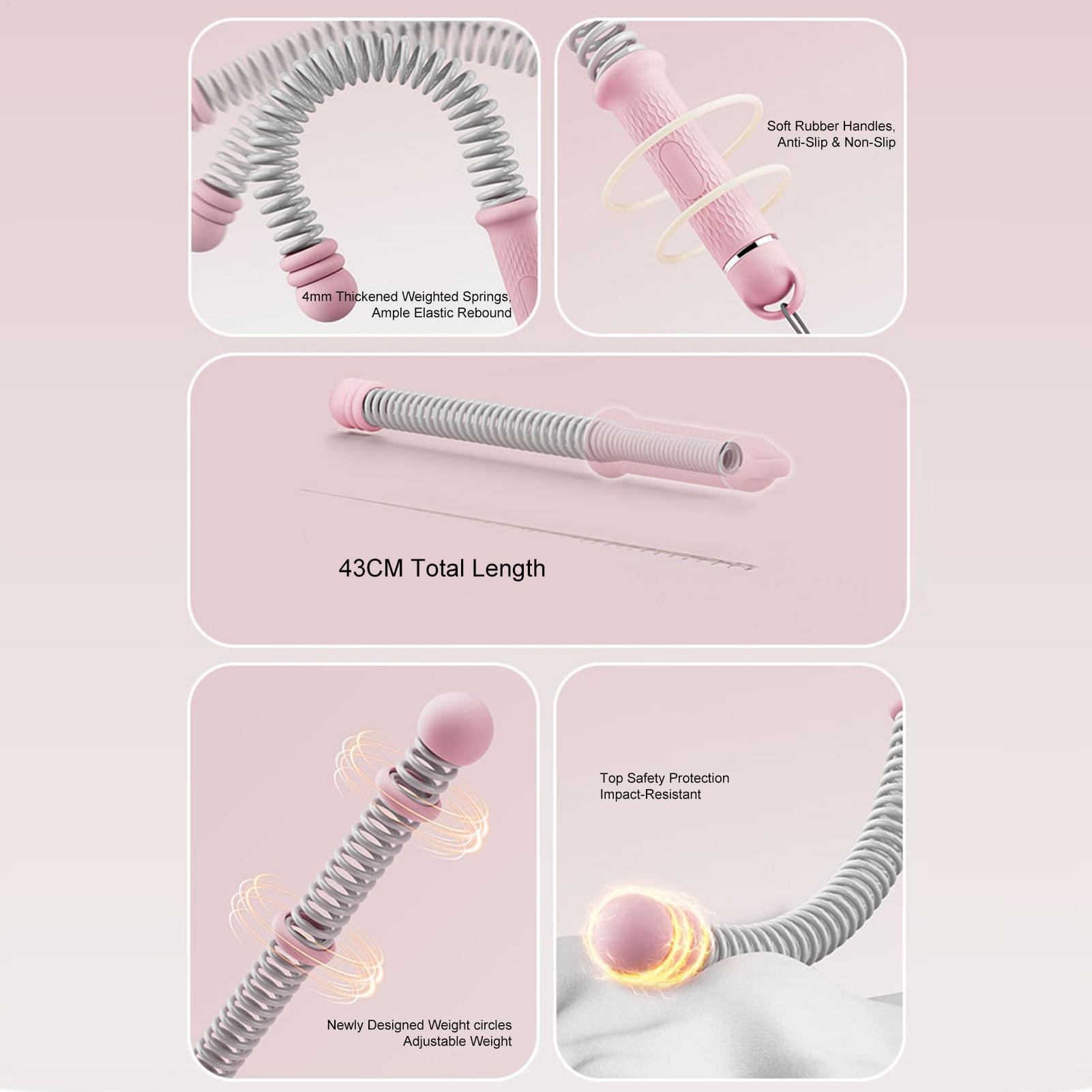 เชือกออกกำลังกายแบบพกพาสำหรับย - Jump Rope บทวิจารณ์และราคา