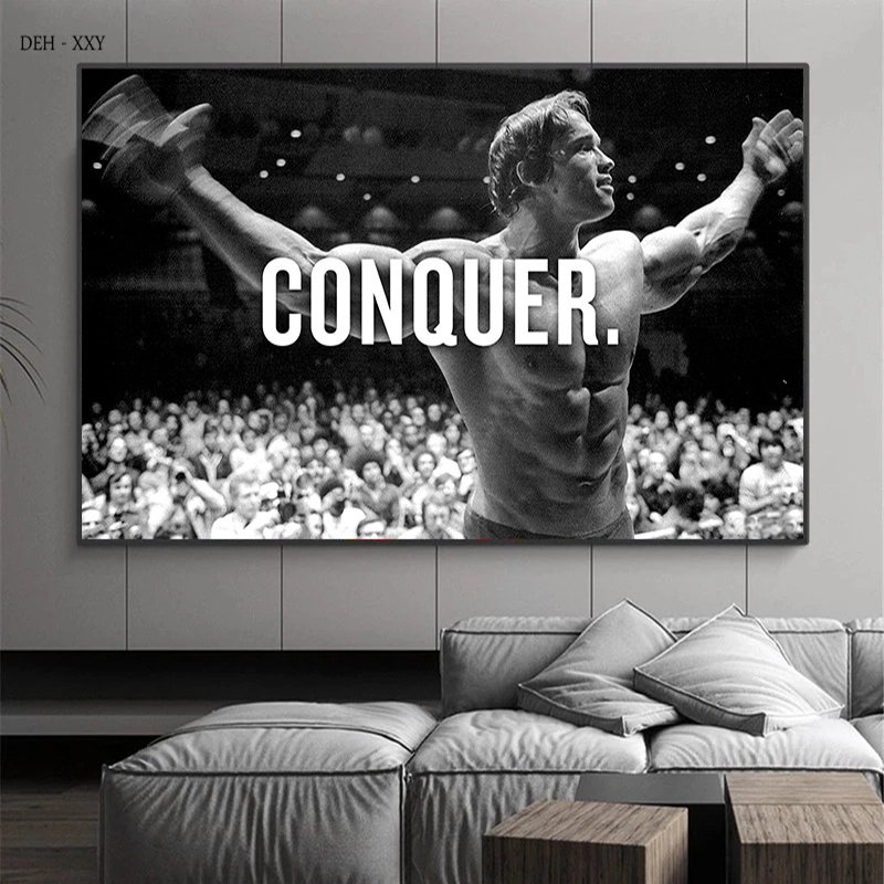 Arnold Schwarzenegger ฟิตเนสโป - Sports Equipment Poster บทวิจารณ์และราคา