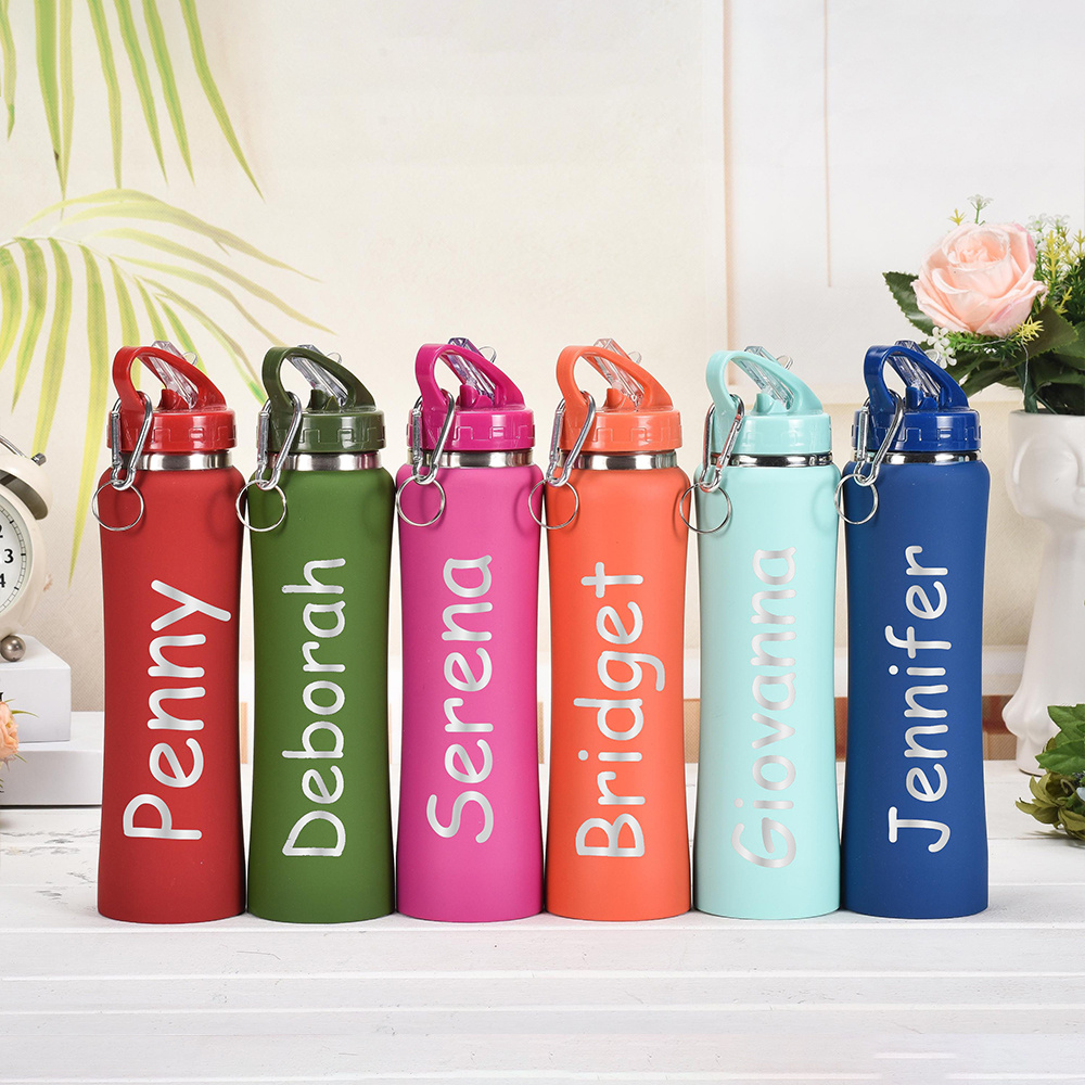 ขวดน้ำสแตนเลสสตีลพร้อมฝาปิดแบบ - Sports Water Bottle Insulated บทวิจารณ์และราคา
