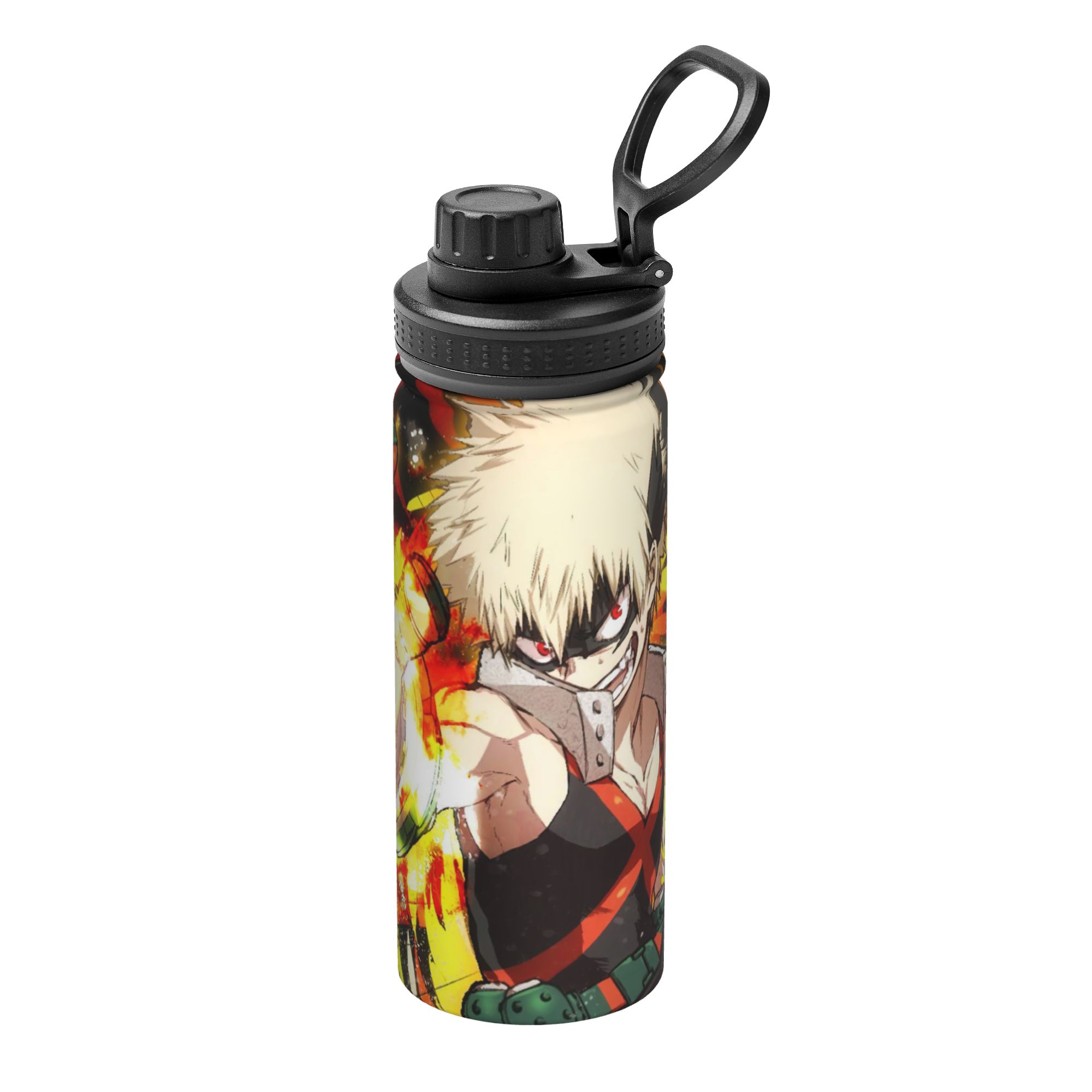 กระติกน้ำเก็บความร้อนลายอนิเมะ - Sports Water Bottle Insulated บทวิจารณ์และราคา