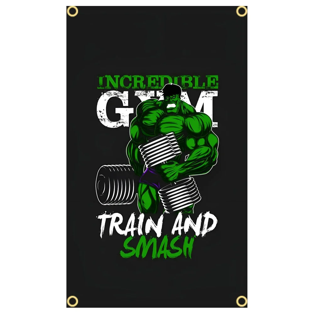 GYM ธงข้อความป้ายสโลแกนออกกําล - Sports Equipment Poster บทวิจารณ์และราคา